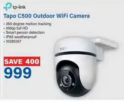 Incredible Connection Tapo C500 Outdoor WiFi Camera offer