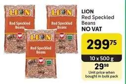 Makro LION Red Speckled Beans offer