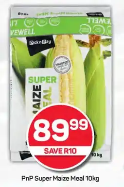 Pick n Pay Hypermarket PnP Super Maize Meal 10kg offer