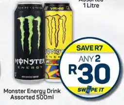 Pick n Pay Hypermarket Monster Energy Drink Assorted 500ml offer