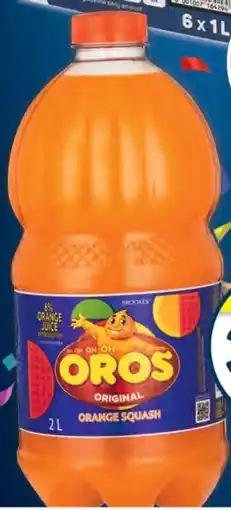 Pick n Pay Hypermarket Brookes Oros Squash Assorted 2 Litre Each offer