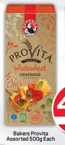 Pick n Pay Hypermarket Bakers Provita Assorted 500g Each offer