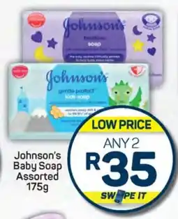 Pick n Pay Hypermarket Johnson's Baby Soap Assorted 175g offer