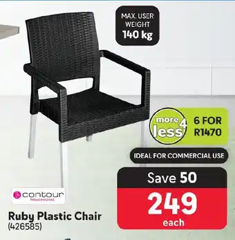 Makro Ruby Plastic Chair offer