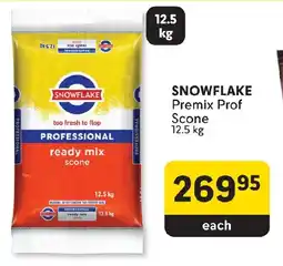 Makro SNOWFLAKE Premix Prof Scone 12.5 kg offer