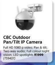 Builders Warehouse Ezviz C8C Outdoor Pan/Tilt IP Camera offer