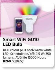 Builders Warehouse Bneta Smart WiFi GU10 LED Bulb offer