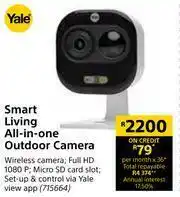 Builders Warehouse Yale Smart All In One Outdoor Camera offer