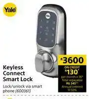 Builders Warehouse Yale Keyless Connect Smart Lock offer