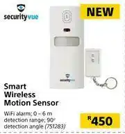Builders Warehouse Securityvue Smart Wireless Motion Sensor offer