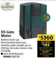 Builders Warehouse Centurion D5 Gate Motor offer