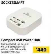 Builders Warehouse Socketsmart Compact USB Power Hub offer