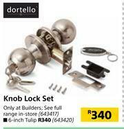 Builders Warehouse Dortello Knob Lock Set offer