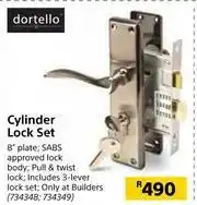 Builders Warehouse Dortello Cylinder Lock Set offer