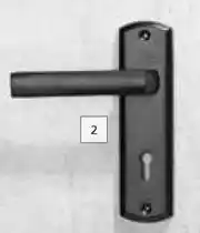 Builders Warehouse 6" Entella Lock Set (Matt Black) offer