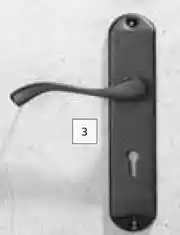 Builders Warehouse 6" Cavone Lock Set (Matt Black) offer