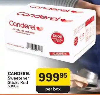 Makro CANDEREL Sweetener Sticks Red 5000's offer