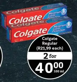 Oxford Freshmarket Colgate Regular offer