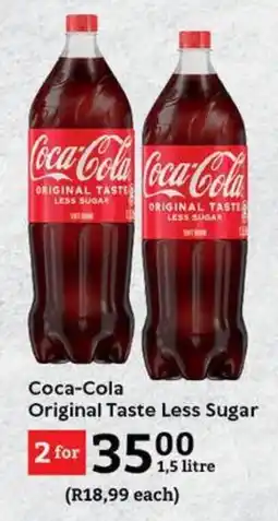 Oxford Freshmarket Coca-Cola Original Taste Less Sugar offer