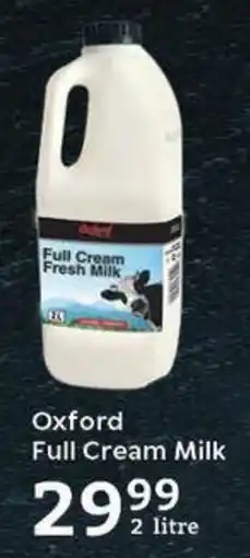 Oxford Freshmarket Oxford Full Cream Milk offer