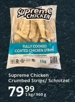 Oxford Freshmarket Supreme Chicken Crumbed Strips/ Schnitzel offer