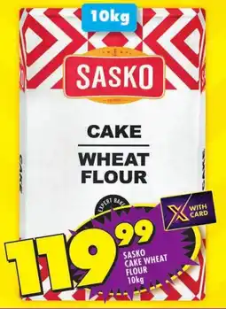 Shoprite SASKO CAKE WHEAT FLOUR 10kg offer
