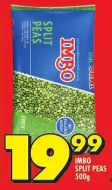 Shoprite IMBO SPLIT PEAS 500g offer