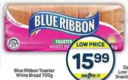 Pick n Pay Hypermarket Blue Ribbon Toaster White Bread 700g offer