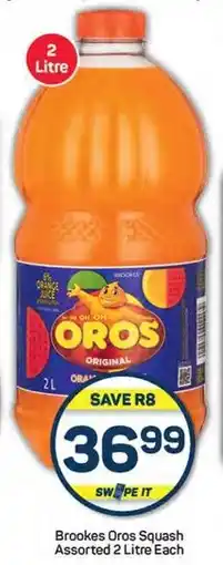 Pick n Pay Hypermarket Brookes Oros Squash Assorted 2 Litre Each offer