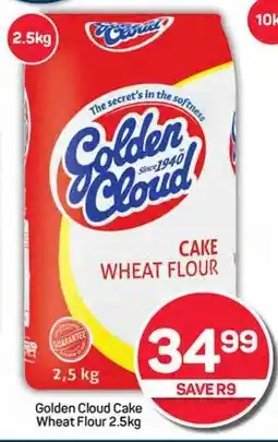Pick n Pay Hypermarket Golden Cloud Cake Wheat Flour 2.5kg offer