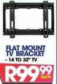 Flat Mount TV Bracket
