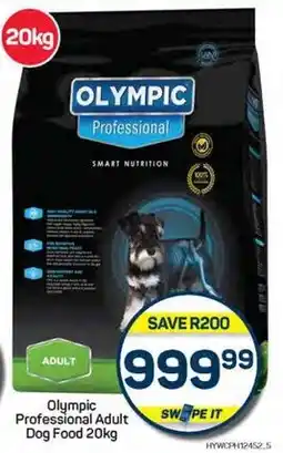 Pick n Pay Hypermarket Olympic Professional Adult Dog Food 20kg offer