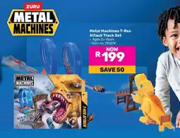 Game Metal Machines T-Rex Attack Track Set offer