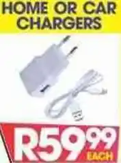 Home or Car Chargers