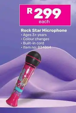 Game Rock Star Microphone offer