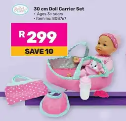 Game 30 cm Doll Carrier Set offer