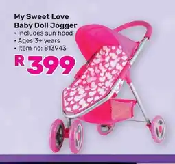 Game My Sweet Love Baby Doll Jogger offer