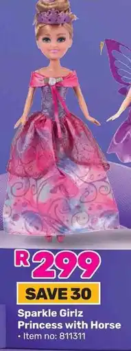 Game Sparkle Girlz Princess with Horse offer