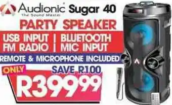Sugar 40 Party Speaker