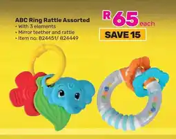 Game ABC Ring Rattle Assorted offer