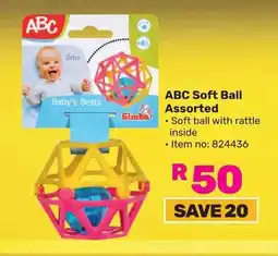 Game ABC Soft Ball Assorted offer