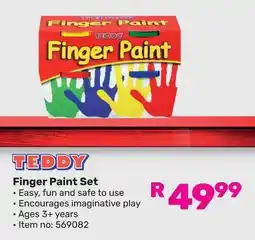 Game Finger Paint Set offer
