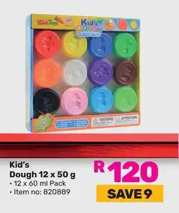 Game Kid's Dough 12 x 50g offer