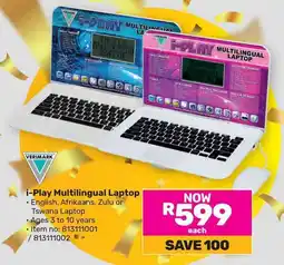 Game i-Play Multilingual Laptop offer