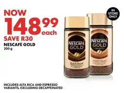 Woolworths NESCAFÉ GOLD 200g offer