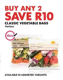 Woolworths CLASSIC VEGETABLE BAGS offer