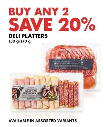 DELI PLATTERS offer at Woolworths