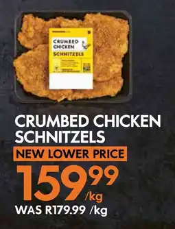 Woolworths CRUMBED CHICKEN SCHNITZELS offer