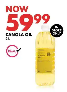 Woolworths CANOLA OIL 2L offer