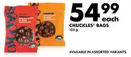 Woolworths CHUCKLES BAGS offer